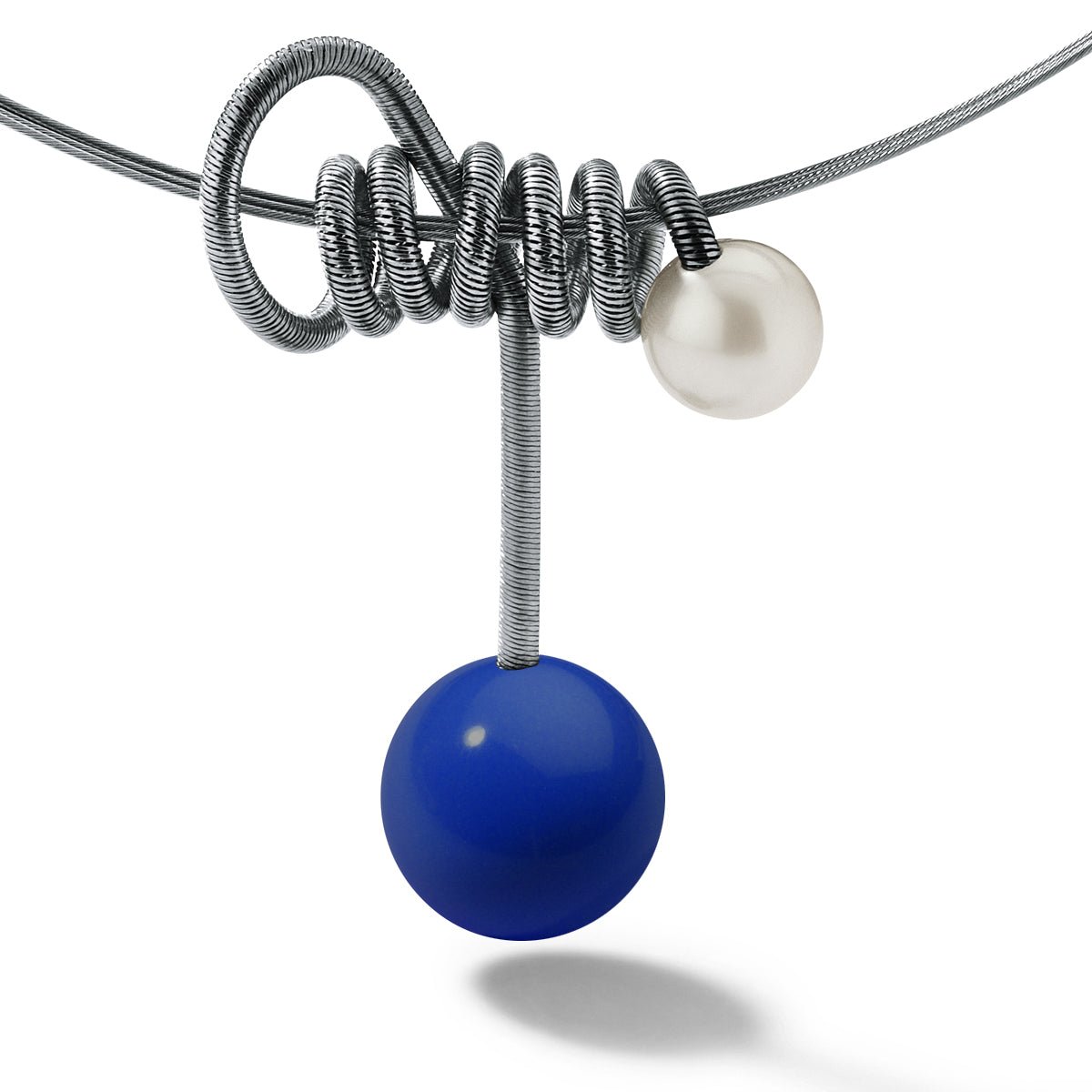 TWISTER Anhänger 2 mm, 6 Drehungen, Edelstahl