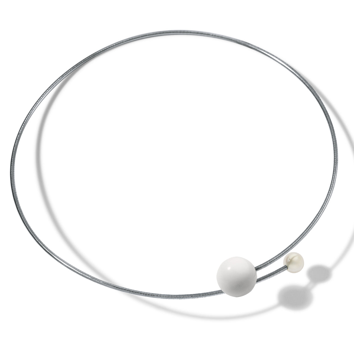 TWISTER Collier, Edelstahl