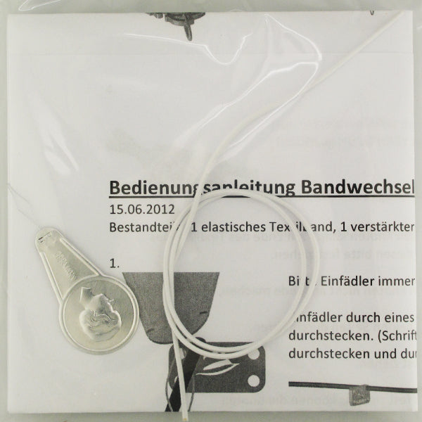 FORTUNA - Ersatzband mit Bedienungsanleitung und verstärktem Einfädler