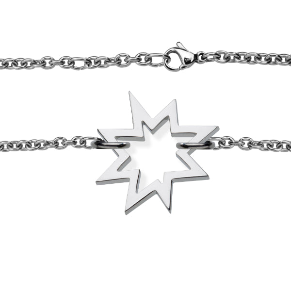 FORTUNA Armband - Der Stern, mit elastischem Textilband zum problemlosen an- und ausziehen