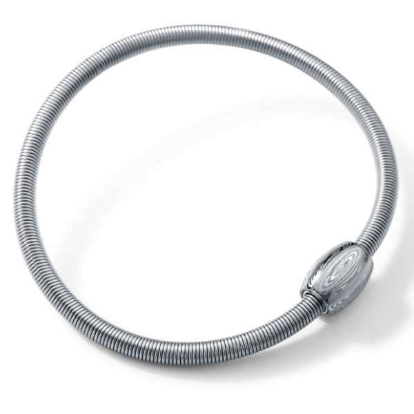 Armband mit elastischer Spirale 4 mm für Ihn oder Sie